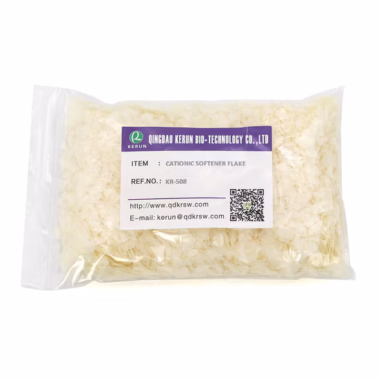 Cold Water Soluable Softeness and Smooth Softener Flakes Kr